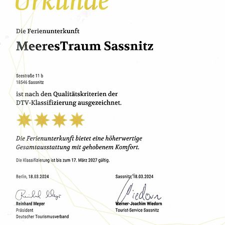 Fewo Meerestraum Sassnitz Zewnętrze zdjęcie